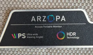 Monitor Portátil Arzopa A1C 16,1 pulgadas 1080P