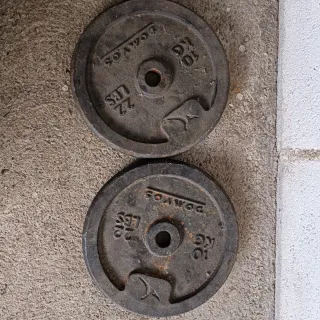 Juego de pesas con maletín