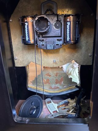 Reloj Luis XV Marquetería