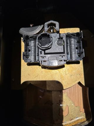 Reloj Luis XV Marquetería