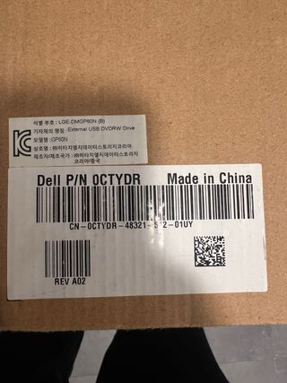 Dell External USB CD/DVD RW Drive | Portable