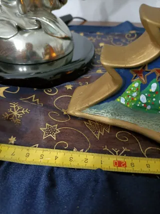 Albero Natale Terracotta Decorato