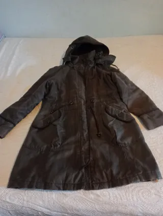 Parka Cortefiel marrón