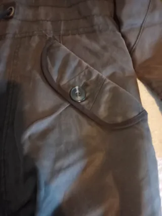 Parka Cortefiel marrón