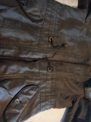 Parka Cortefiel marrón