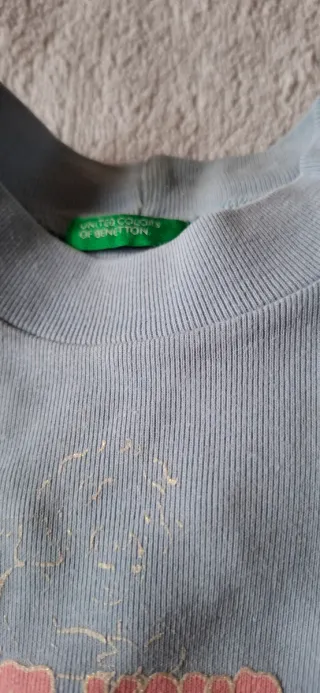 Set 4 magliette Benetton 6/9 mesi