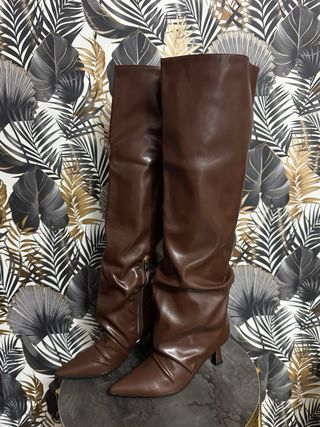 Stivali lunghi marrone