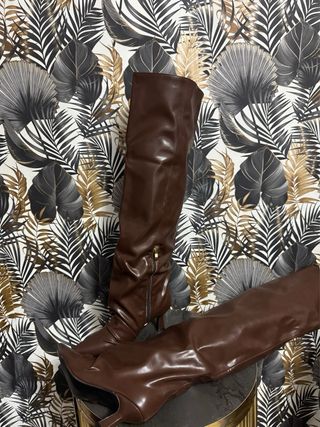 Stivali lunghi marrone