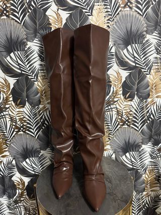 Stivali lunghi marrone