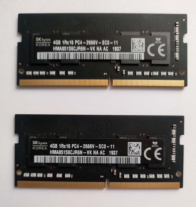 Memoria RAM DDR4 2666MHz 8GB (2x4GB)