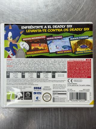 Sonic Lost World, Nintendo 3DS