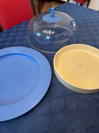 contenitore formaggio/torta con campana