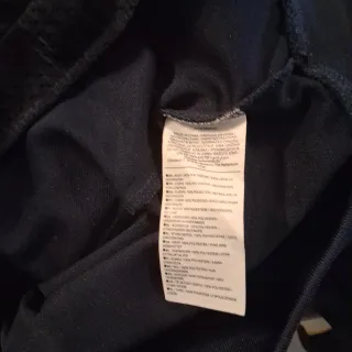 Felpa Converse Blu XL con Bande Bianche