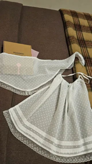 Manteletas fallera niña 3-4 años