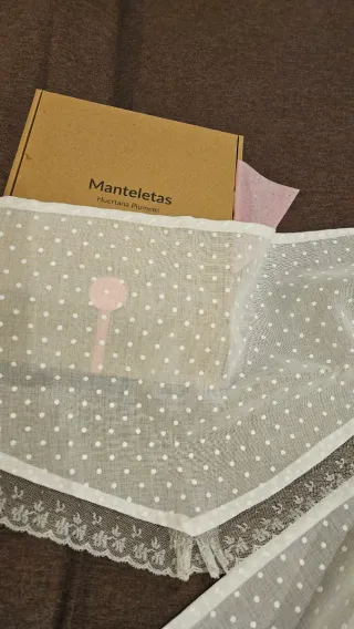 Manteletas fallera niña 3-4 años