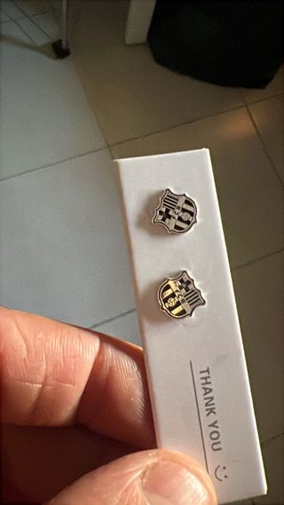 Pendientes FC Barcelona Escudo