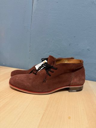 Botines Zara Ante burdeos