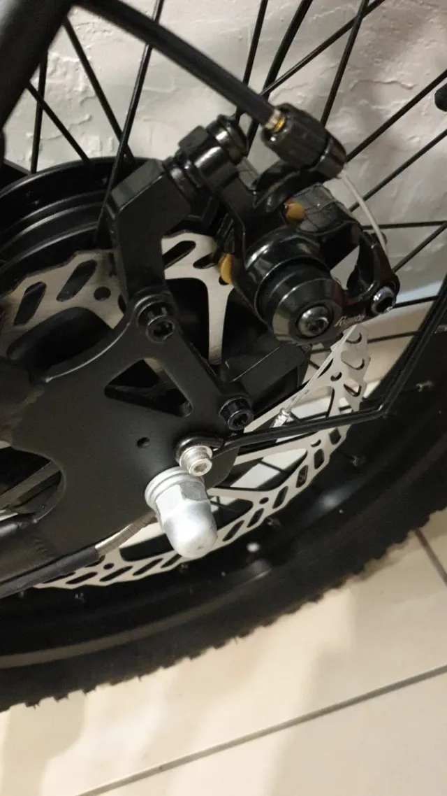 Bicicleta Eléctrica Negra