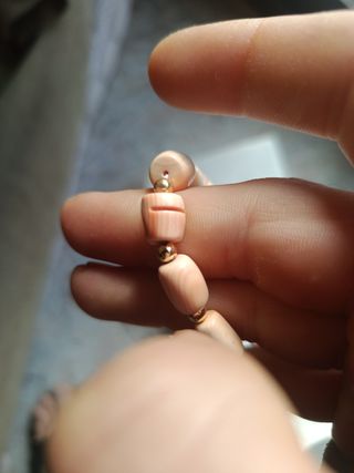 Collana vintage  in conchiglia anni50 creata amano