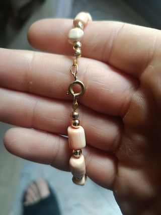 Collana vintage  in conchiglia anni50 creata amano