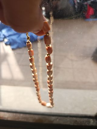 Collana vintage  in conchiglia anni50 creata amano