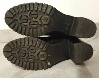 Stivaletti Lumberjack neri camoscio zip