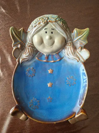 Angelo portacioccolatini o quadro decorativo