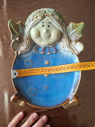 Angelo portacioccolatini o quadro decorativo