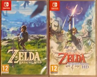 Zelda Breath of the Wild + Zelda Skyward Sword