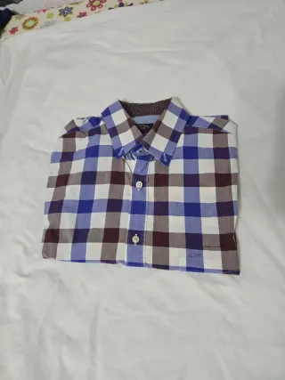 Camisa Paul & Shark Manga Larga Talla M