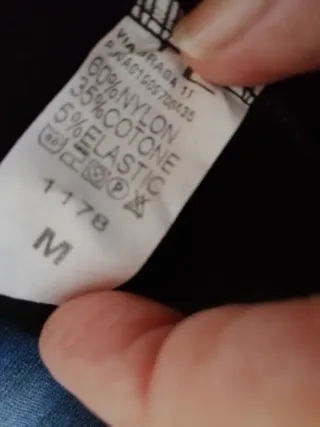 Pantalón fiesta pitillo negro