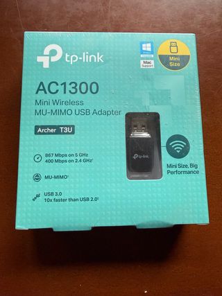 TP-Link AC1300 Adaptador USB WiFi MU-MIMO