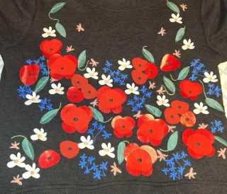 Vestido Mamatayoe Negro de invierno Talla L