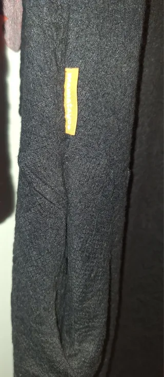 Vestido Mamatayoe Negro de invierno Talla L