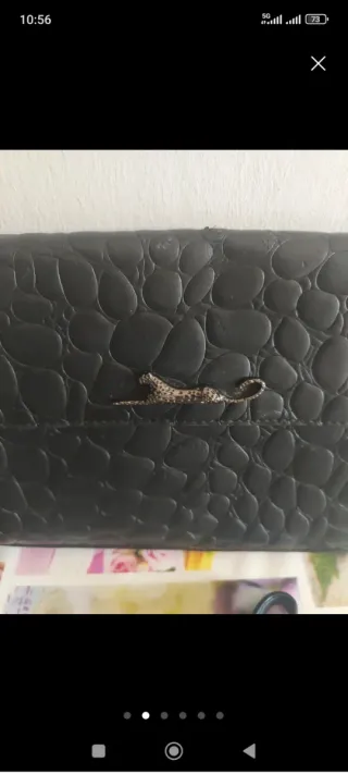 Borsa o pochette nera a tracolla porfois
