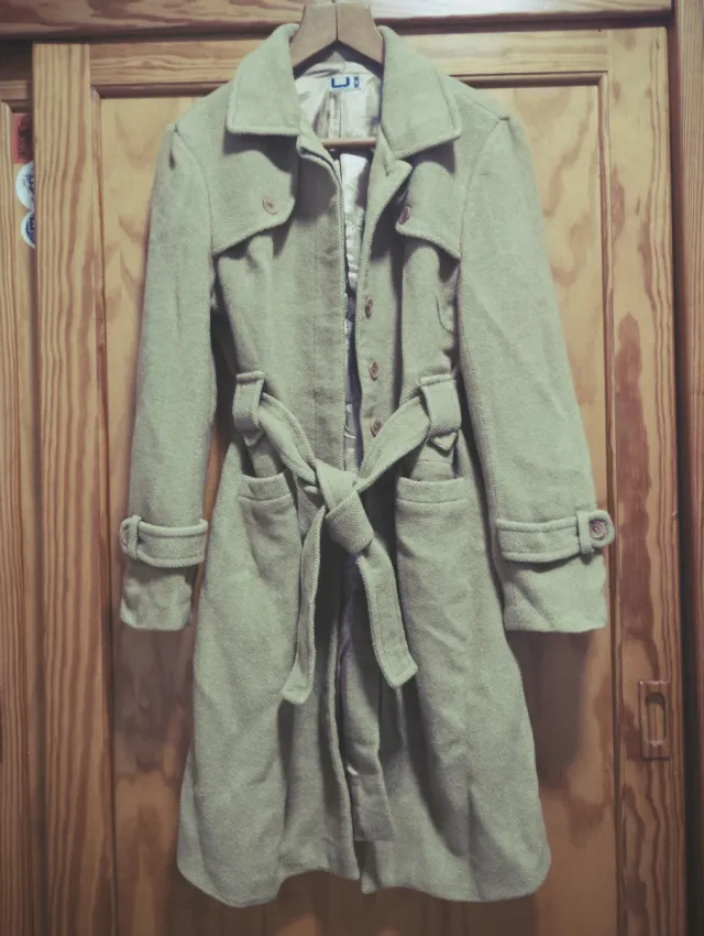 Abrigo Adolfo Dominguez verde