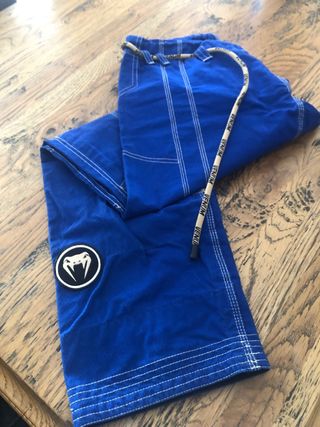 Kimono Jiu Jitsu Venum Elite 4.0 Azul A3