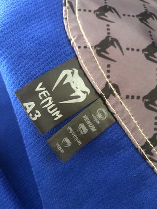 Kimono Jiu Jitsu Venum Elite 4.0 Azul A3