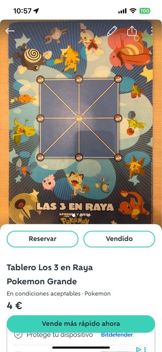 Lote 6 Juegos de mesa Pokémon - Tableros