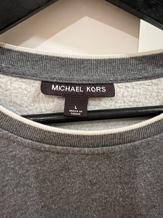 Jersey Michael Kors Gris Talla L