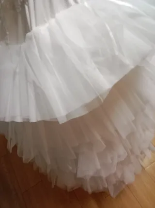 Cancán blanco Adulta