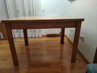 Mesa de comedor extensible, 232 de largo,de madera