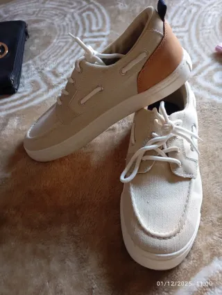 Zapatos niño beige/marrón talla 37