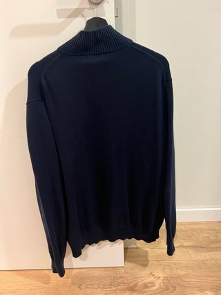 Jersey Polo Ralph Lauren cuello alto azul