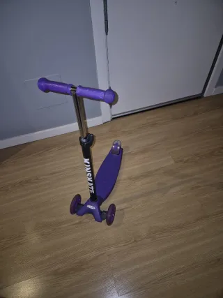 Patinete 3 Ruedas Morado