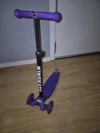 Patinete 3 Ruedas Morado