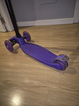 Patinete 3 Ruedas Morado
