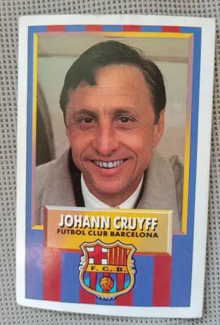 Cromo Johann Cruyff 93/94 Futbol Club Barcelona