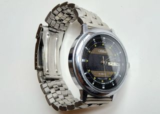 Orologio Slava Russo Vintage bracciale Acciaio