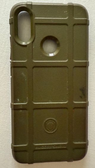 Custodia Rugged Shield Verde per Redmi Note 7